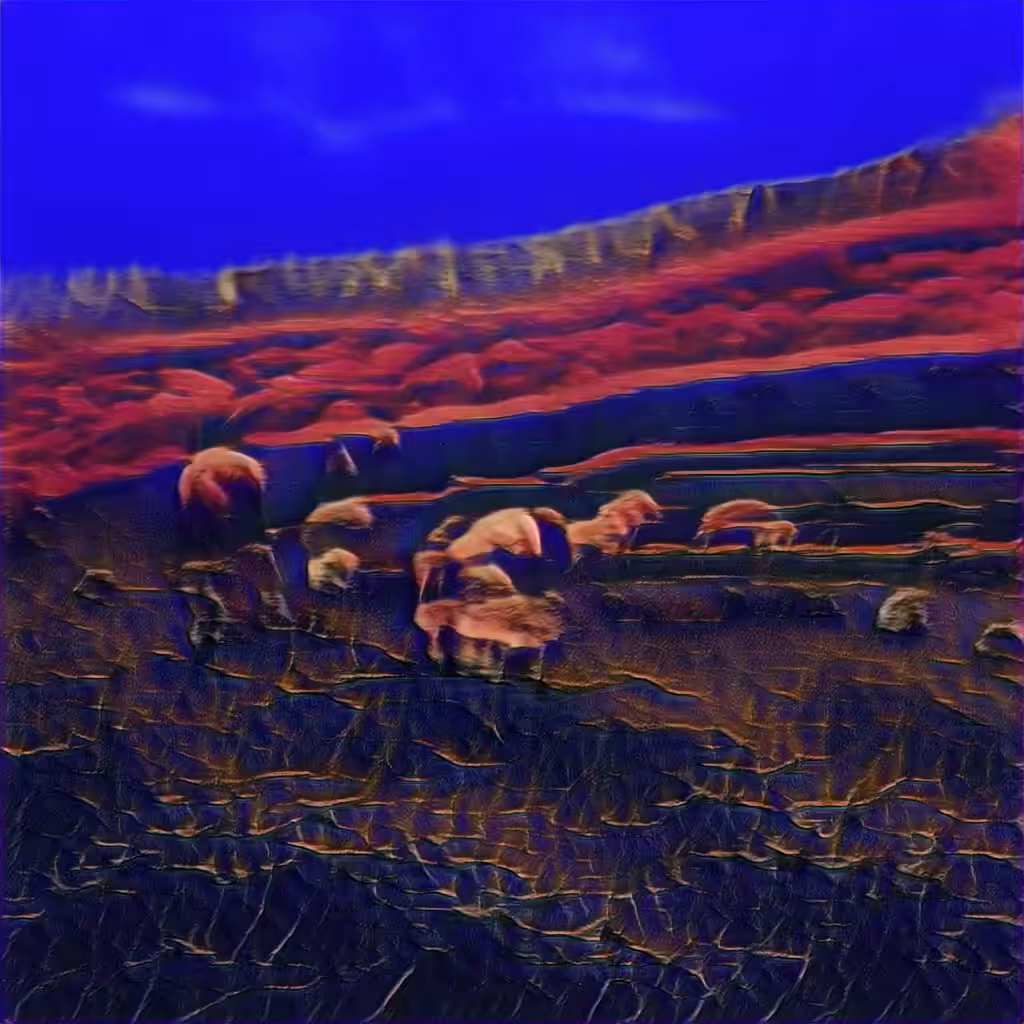 Falling into a dream infinite loop animation #1