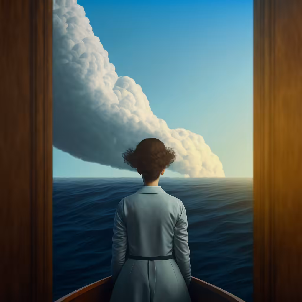 Rene Magritte perspective