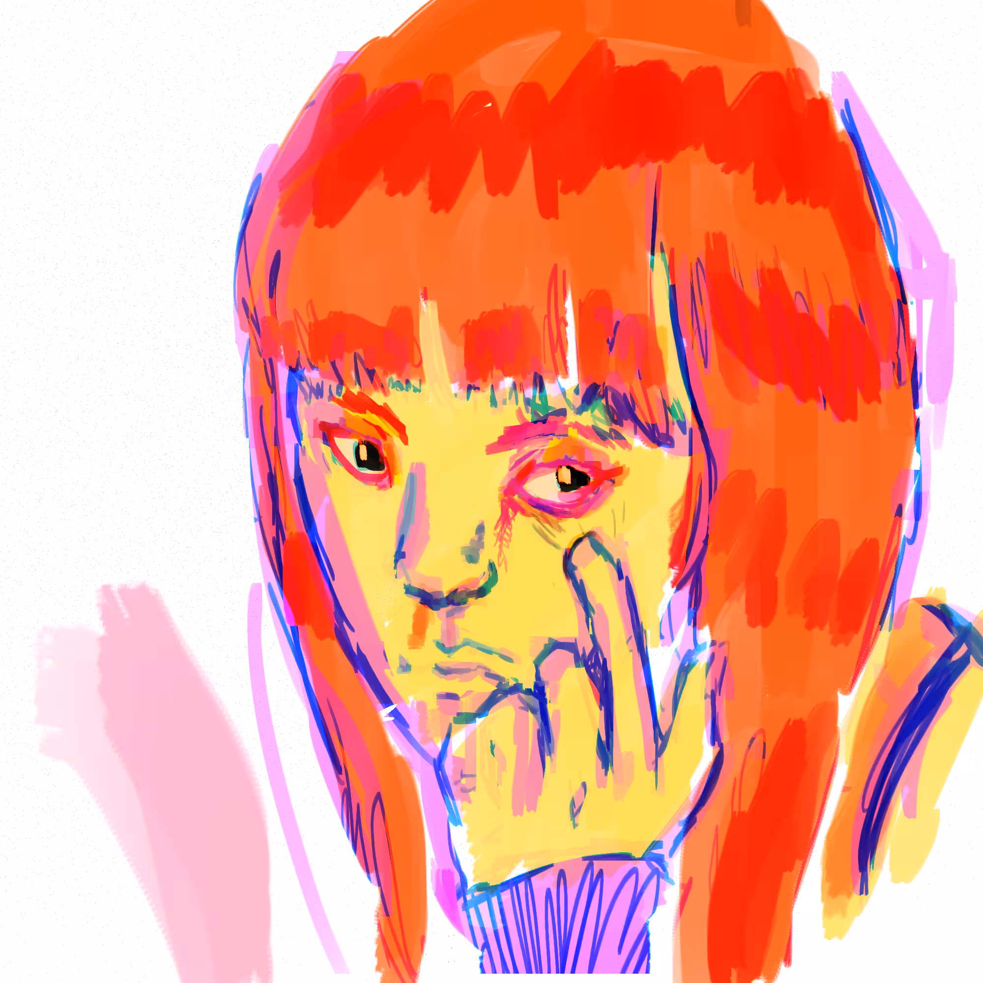 i like orange so much