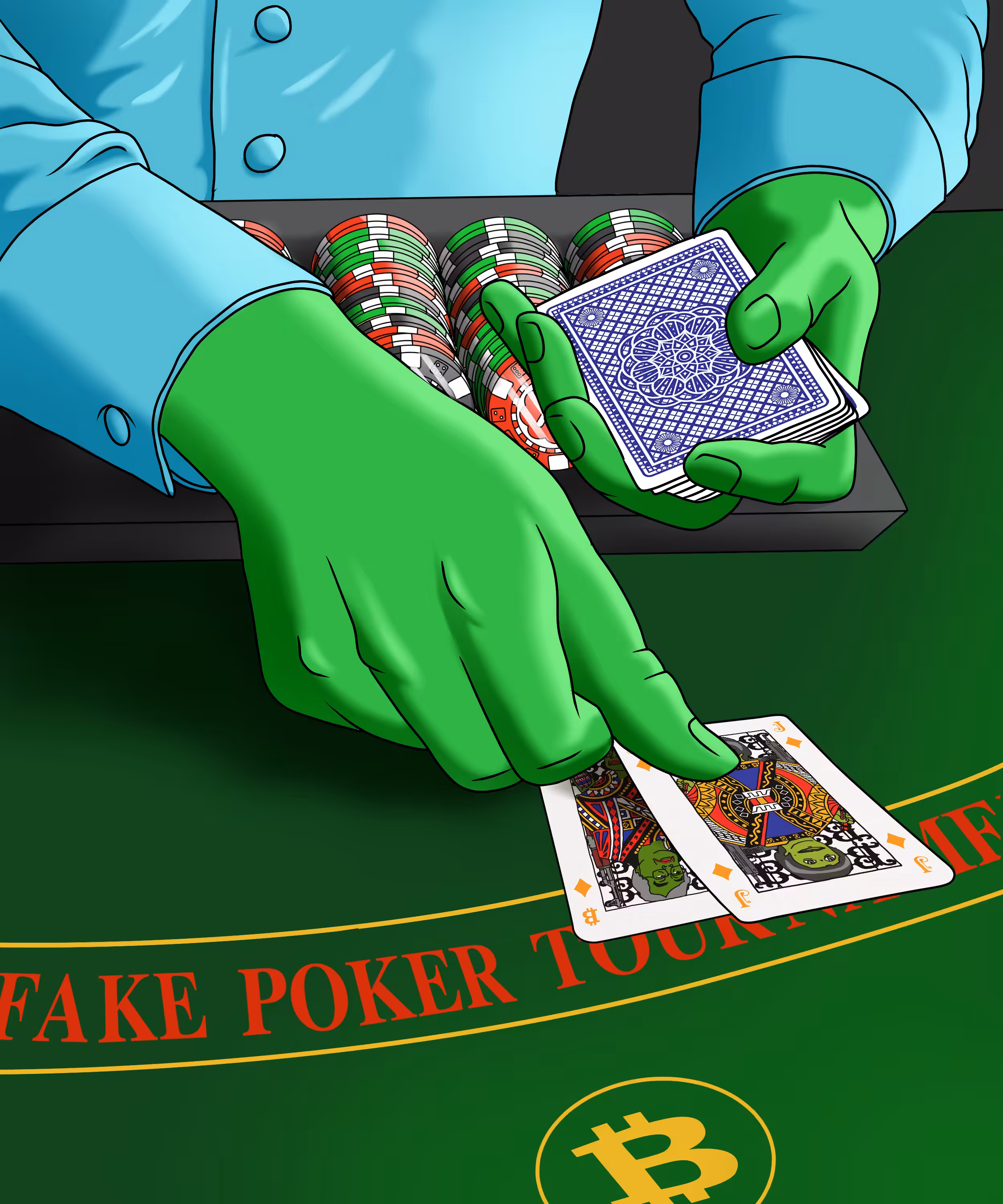 Fake Poker Tournament