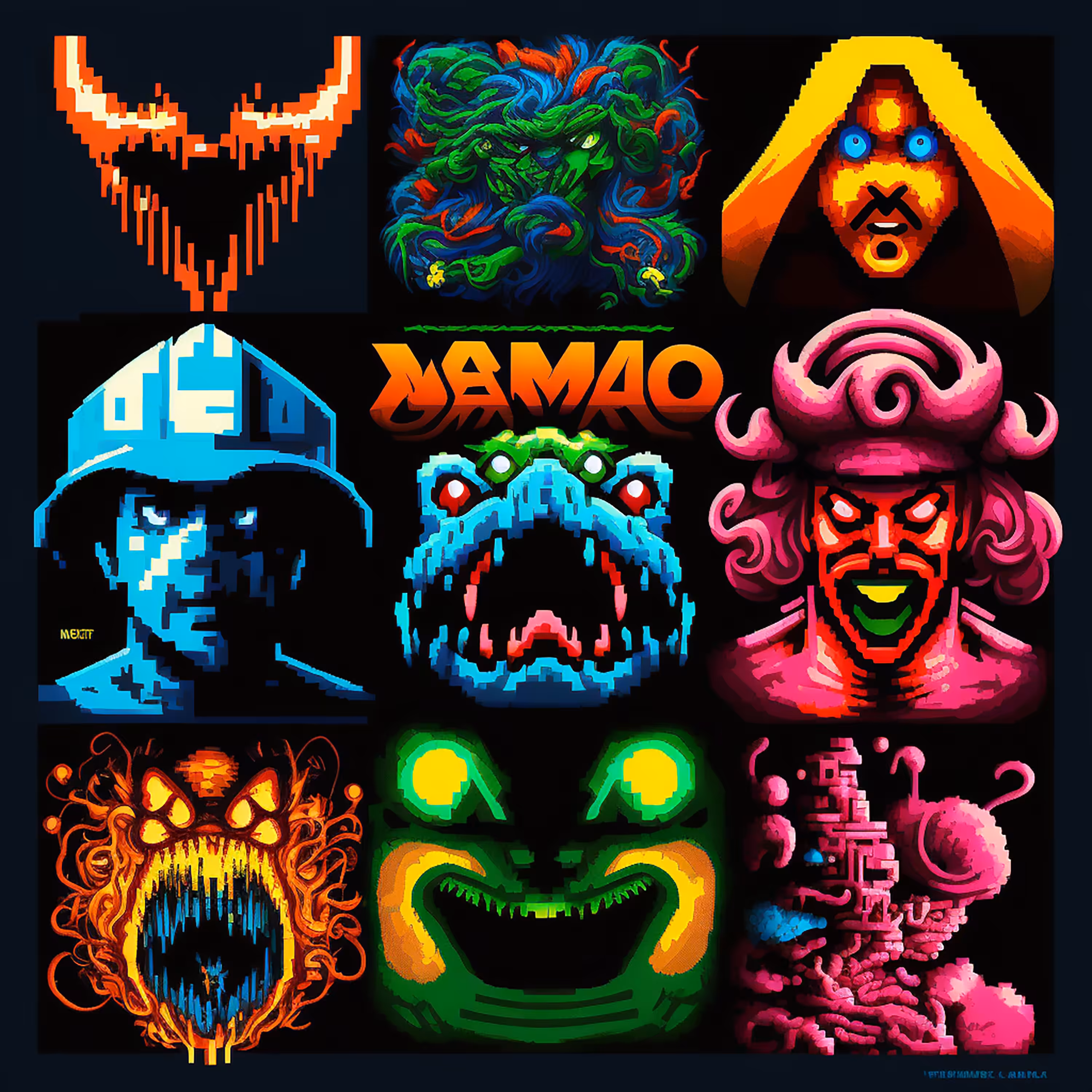 Pixel Game Posters #90