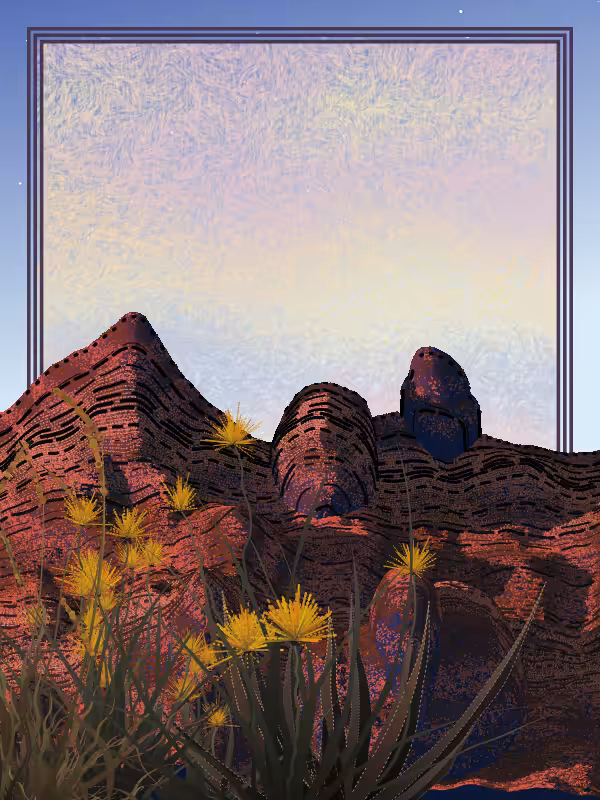 Desert Sun Rising #27