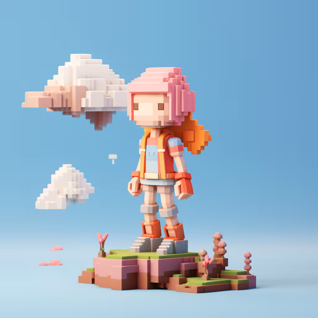Tez Pixel Figure #120  