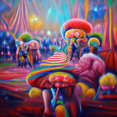 Funky Mushroom