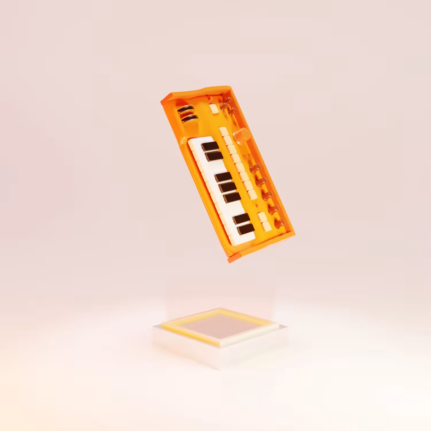 Rainbow Synth - Orange