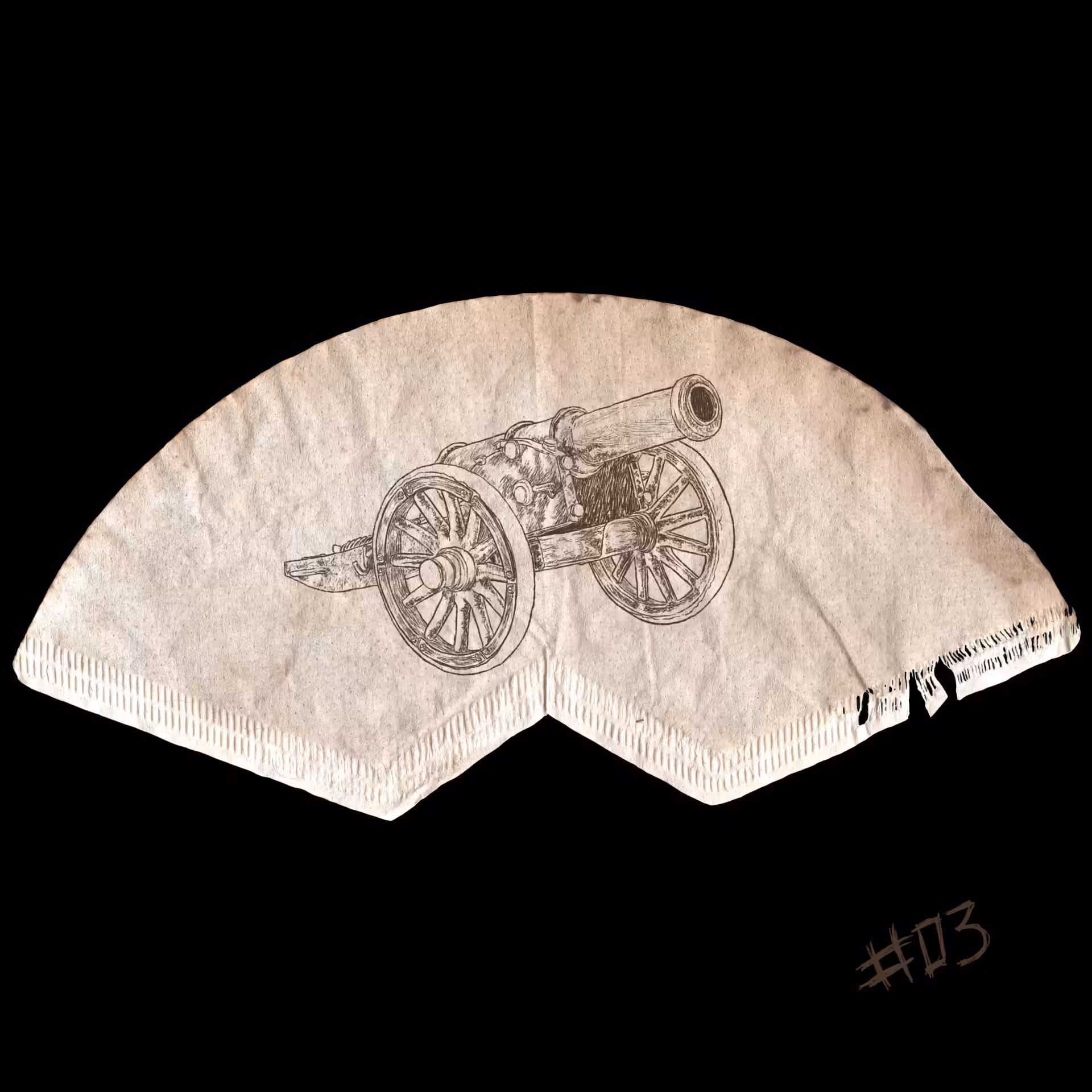Coffee filter paper #03 - Cannon