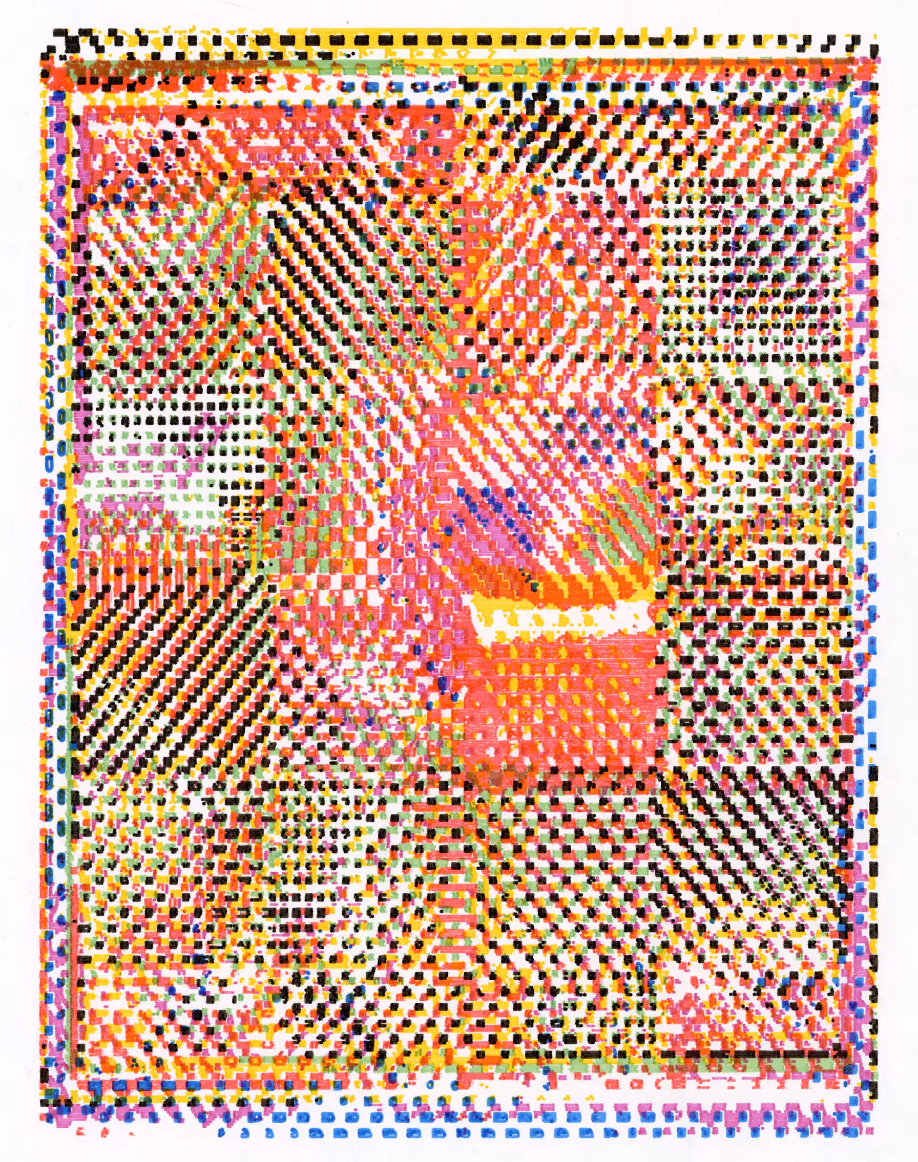 Pixel Rug Drawing Fall 2024 - #1