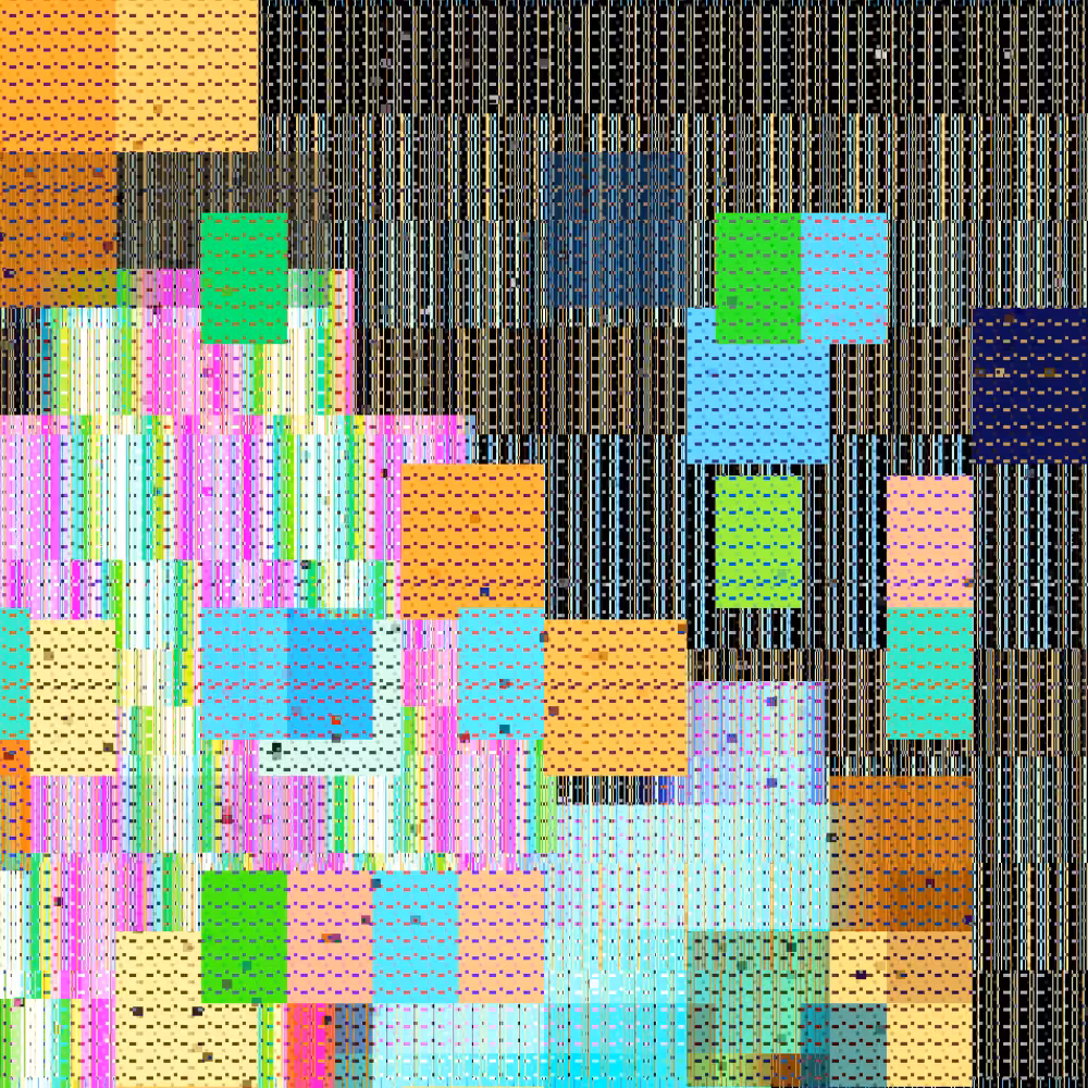 A Pixelated Dream Accumulations #3