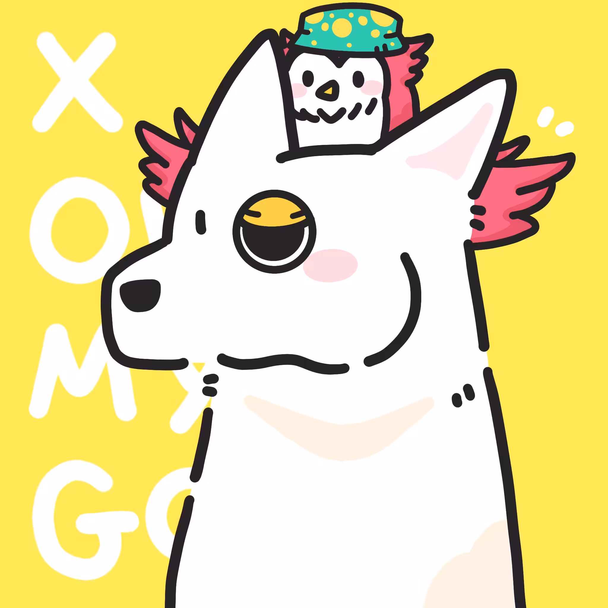 Collab pj. White Wolf x OWL MY GOD