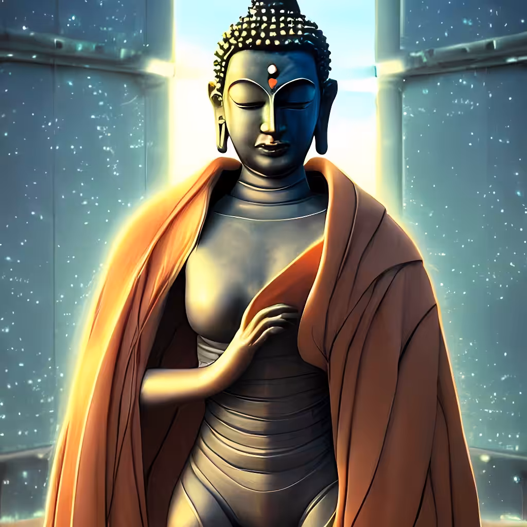 Buddha Futuristic: Decided to stop self-mortification