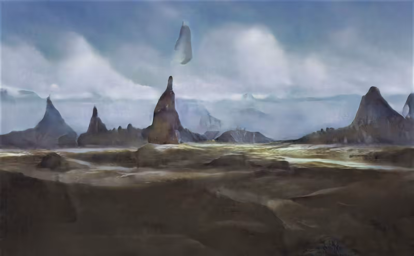 AI generated - 'Island in the sky'