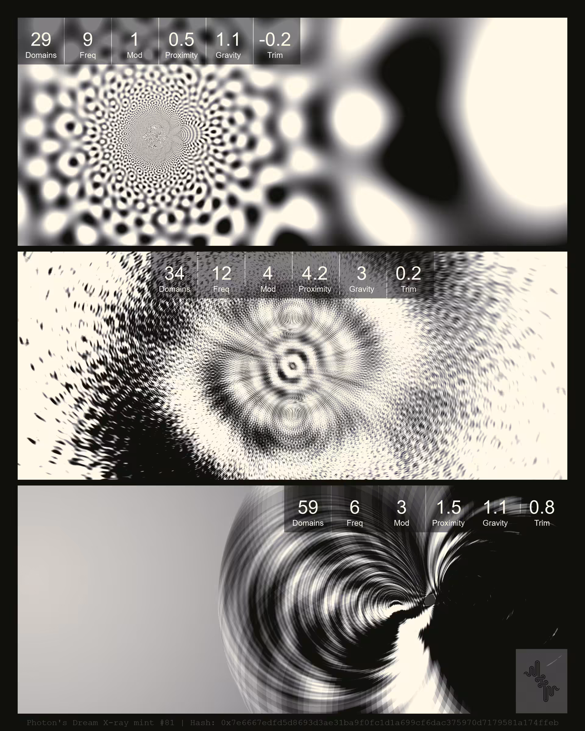 Photon's Dream X-ray mint#81