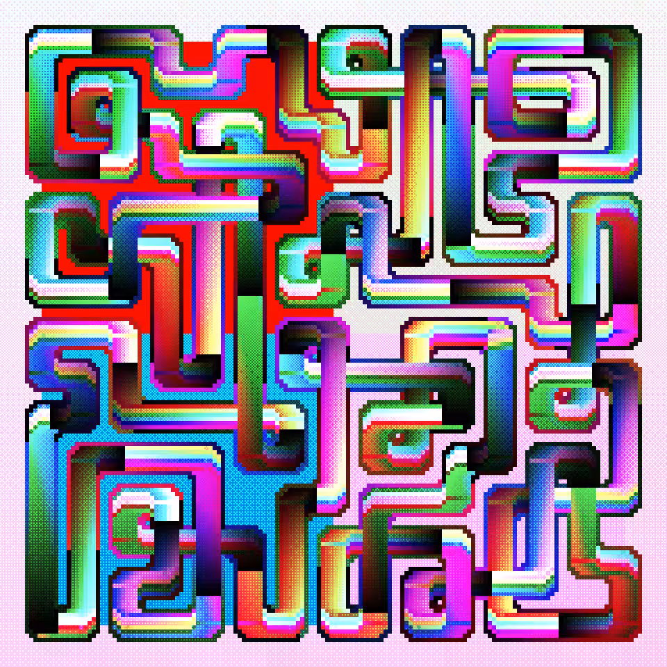 Coalescent Filament Medium Resilience Progression Continuum #7