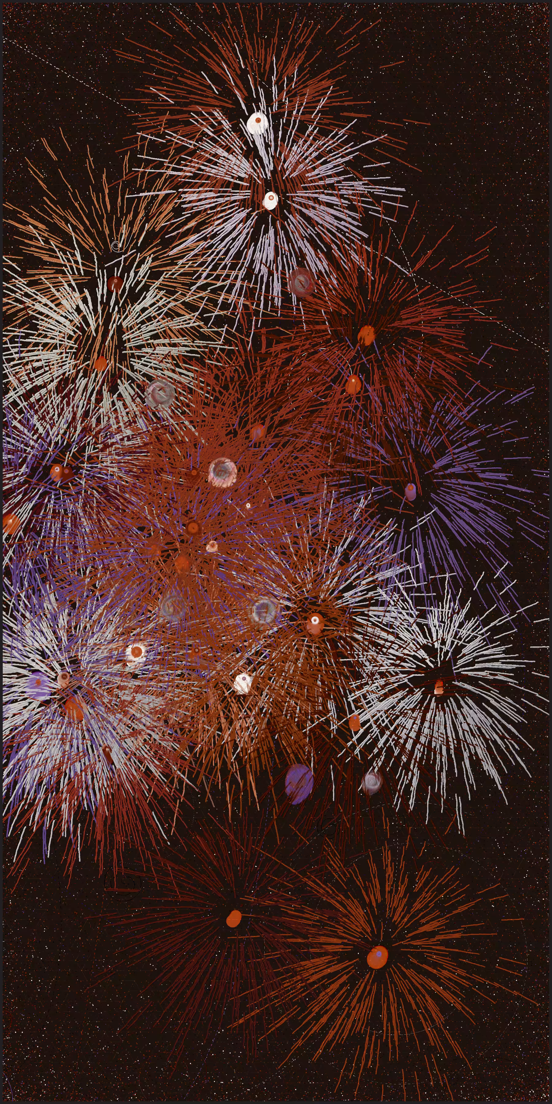 真夏の花火　Fireworks in Midsummer #40