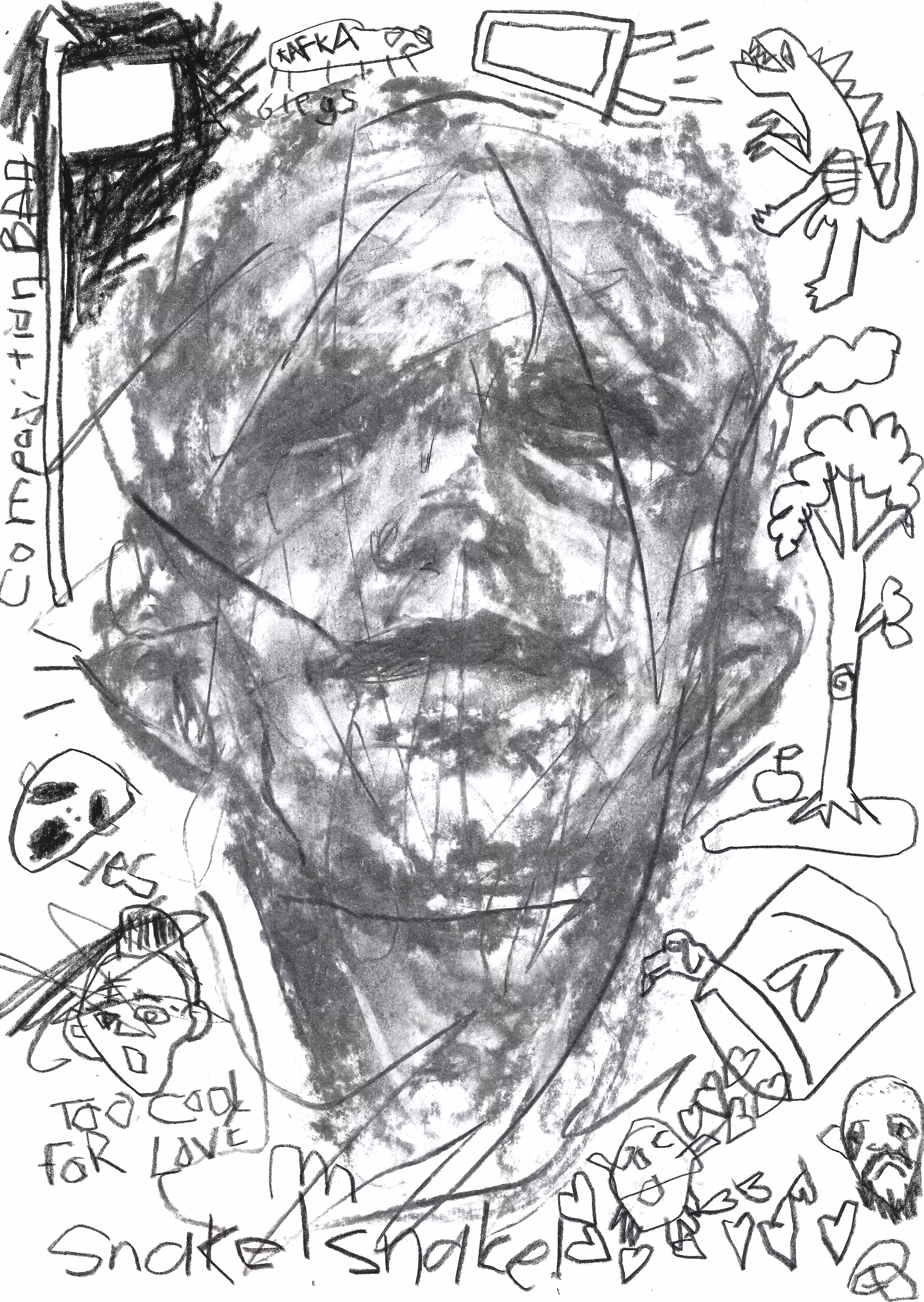 EVERYTHING IS FINE, PLAY WITH YOUR PENCILS