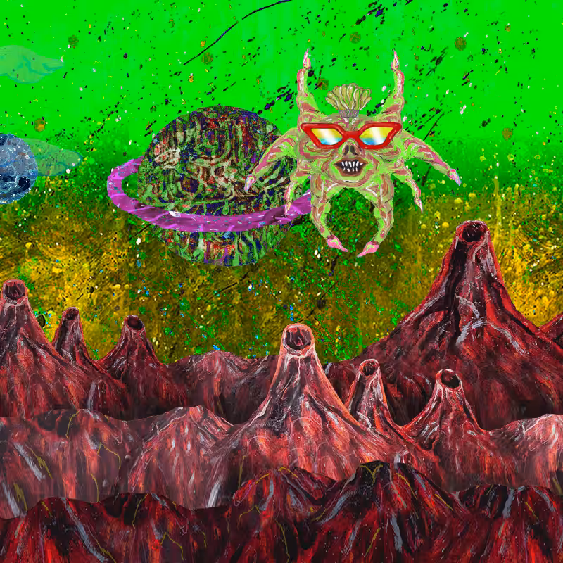Ultra Rare 6-Armed 2-Tailed Buzzing Weirdo #4