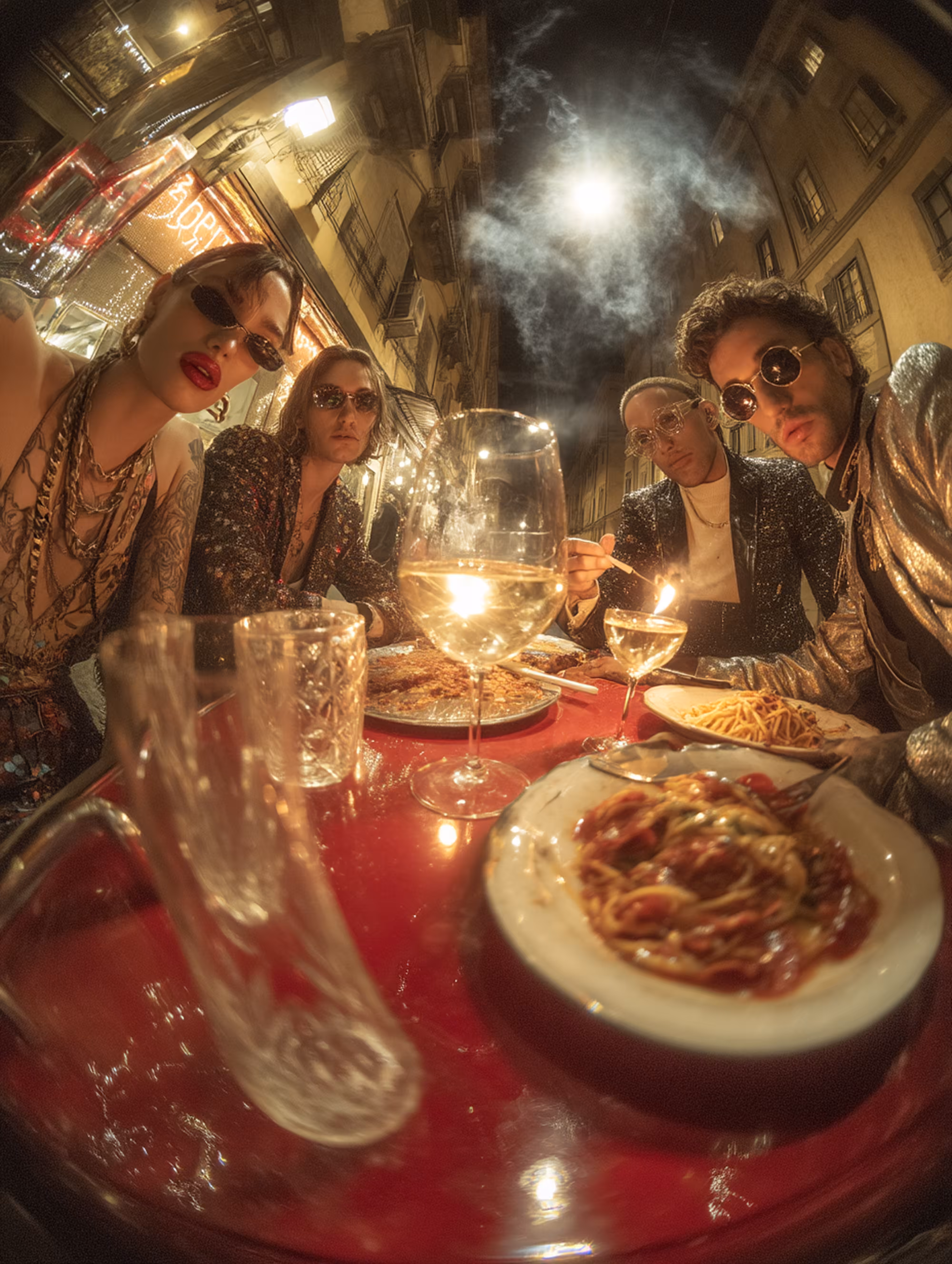 Dinner on the Alfa
