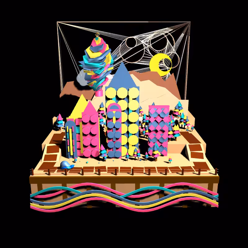 Paper Art 3D #238