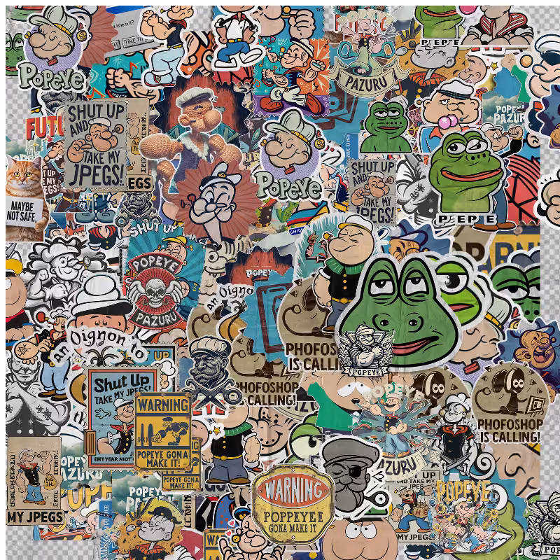 Sticker addict: PEPEYE #9