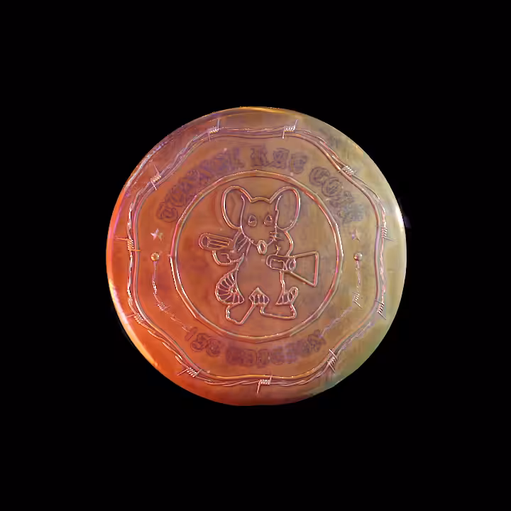1st Edition Tunnel Rat coin