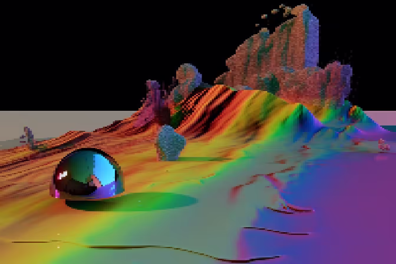 Rock Formations, Sea, Orb, Simple Things