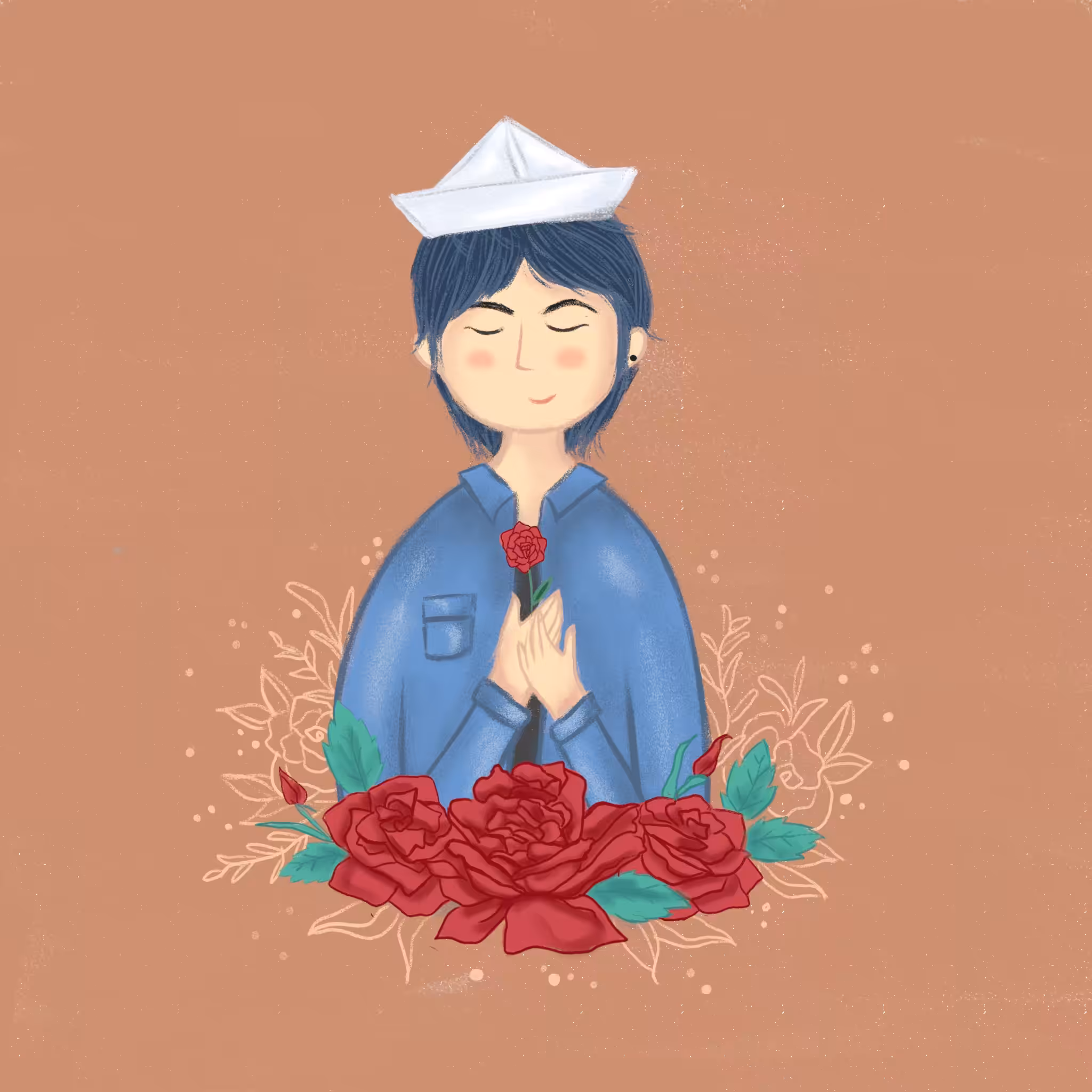 ROSE COLORED BOY