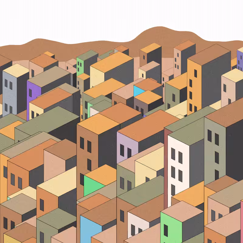 Coloured City #119
