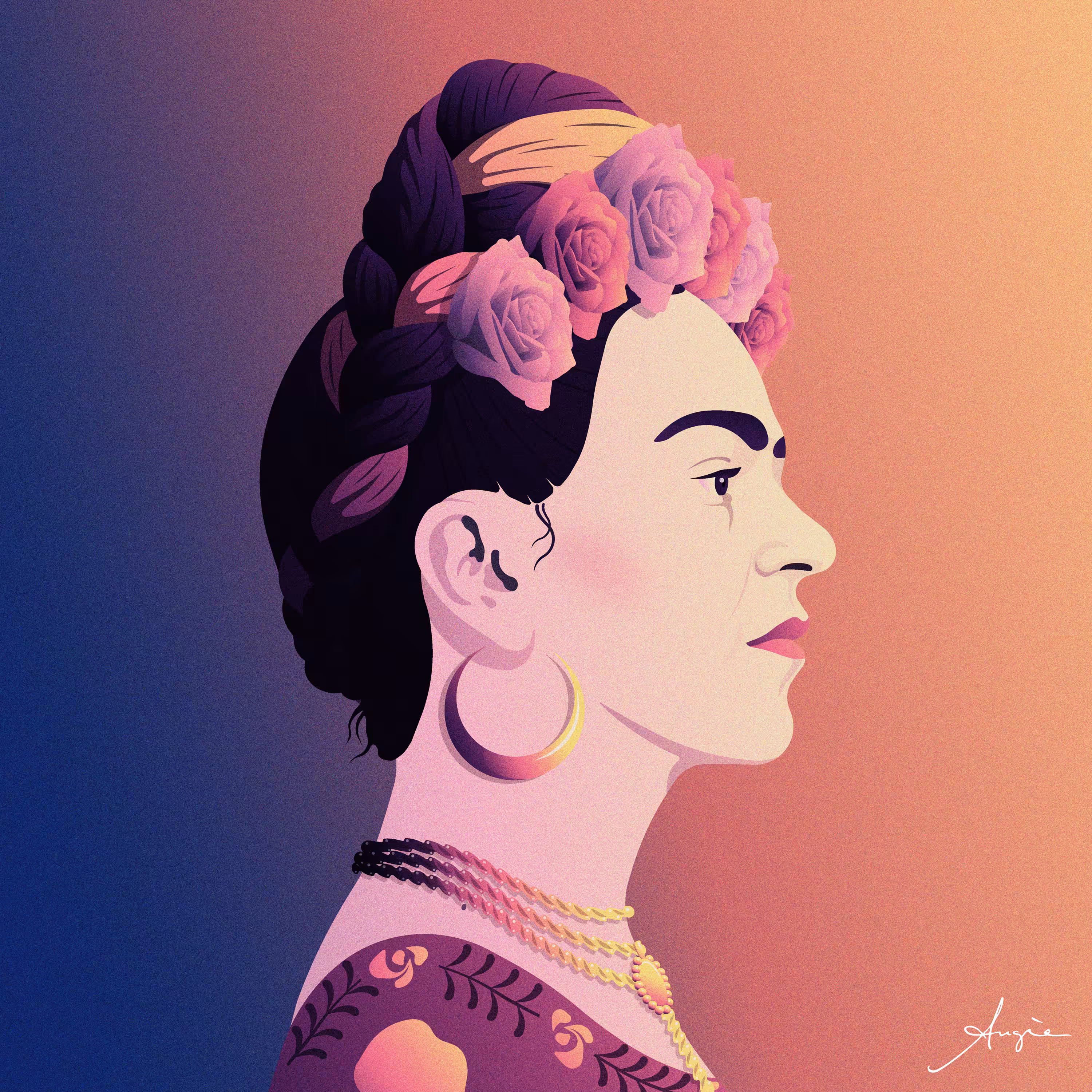 Frida Kahlo - Powerful Woman #017