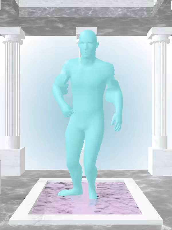 HeavenComputer: The Injured Minty Green Man #7083