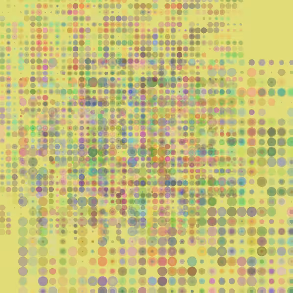 Dot Matrix Color Study 00025