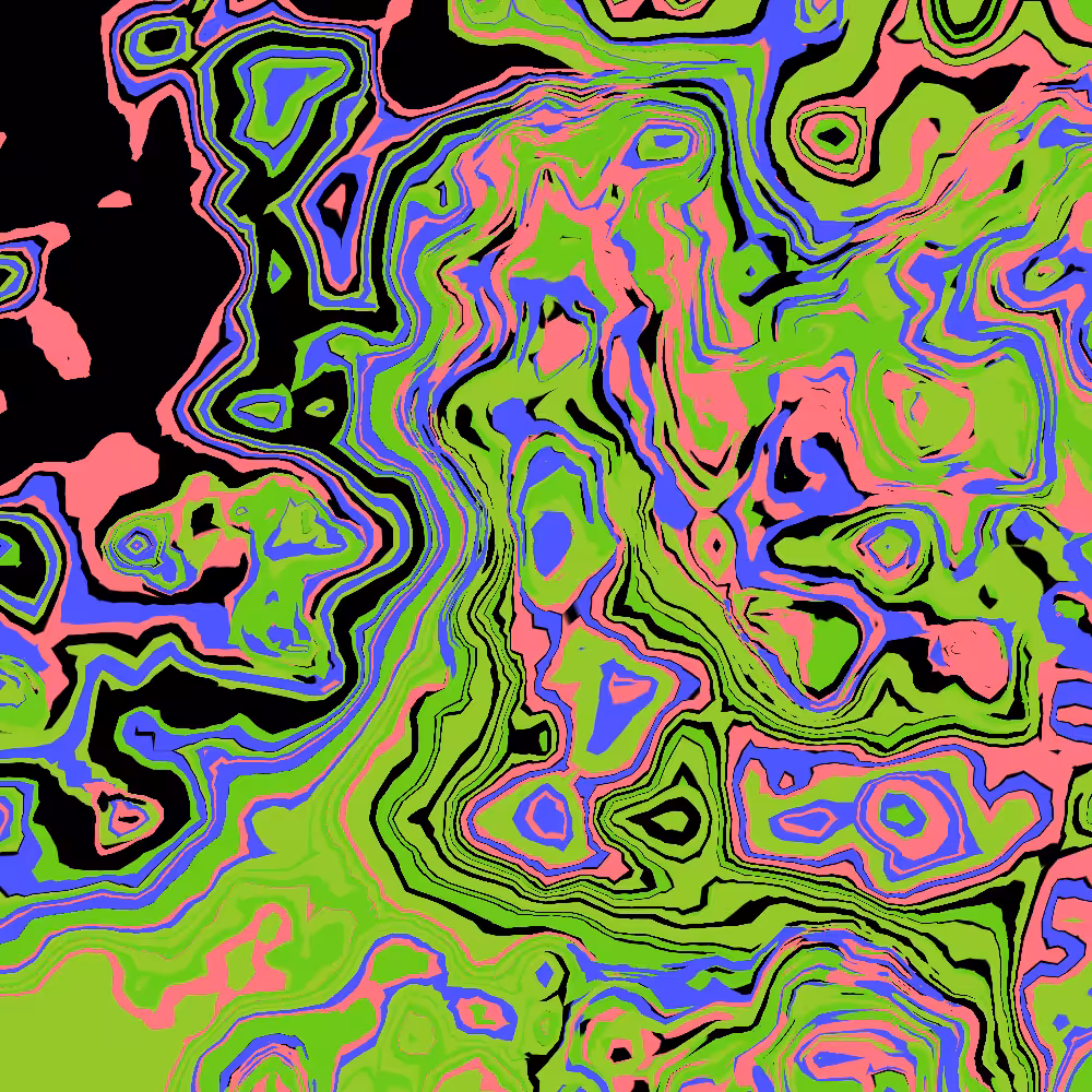 Dark Digital Marble #11