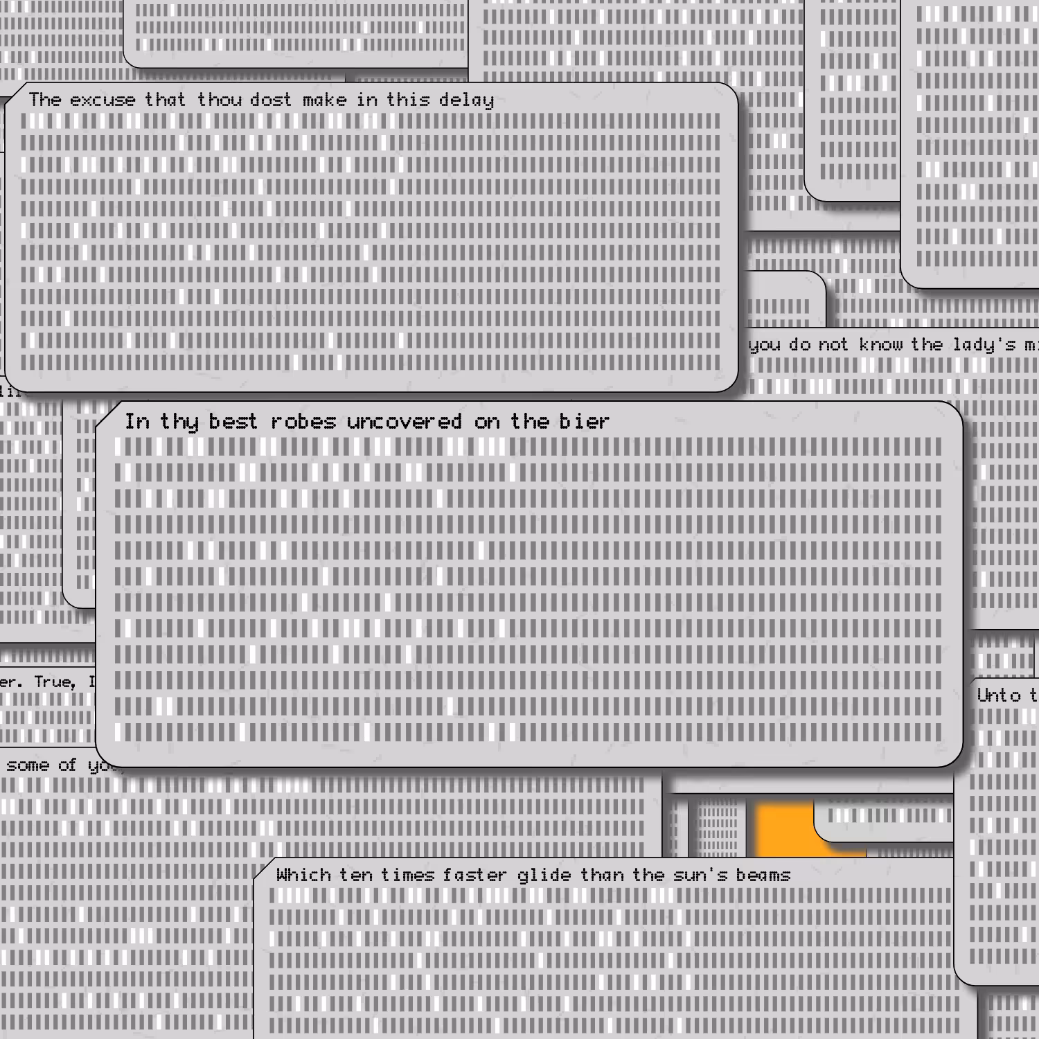 Romeo and Juliet on Punched Cards (Free) #84