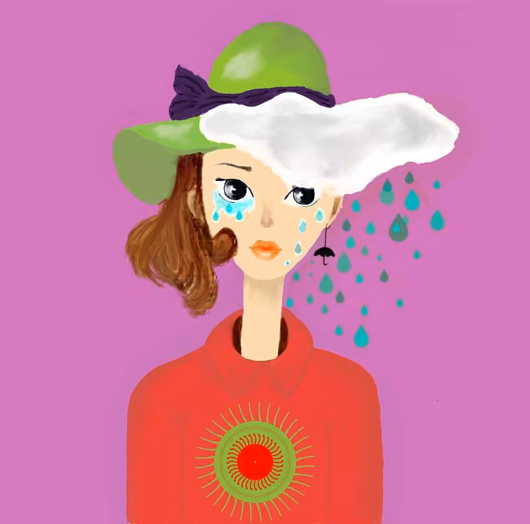 crying girl #1