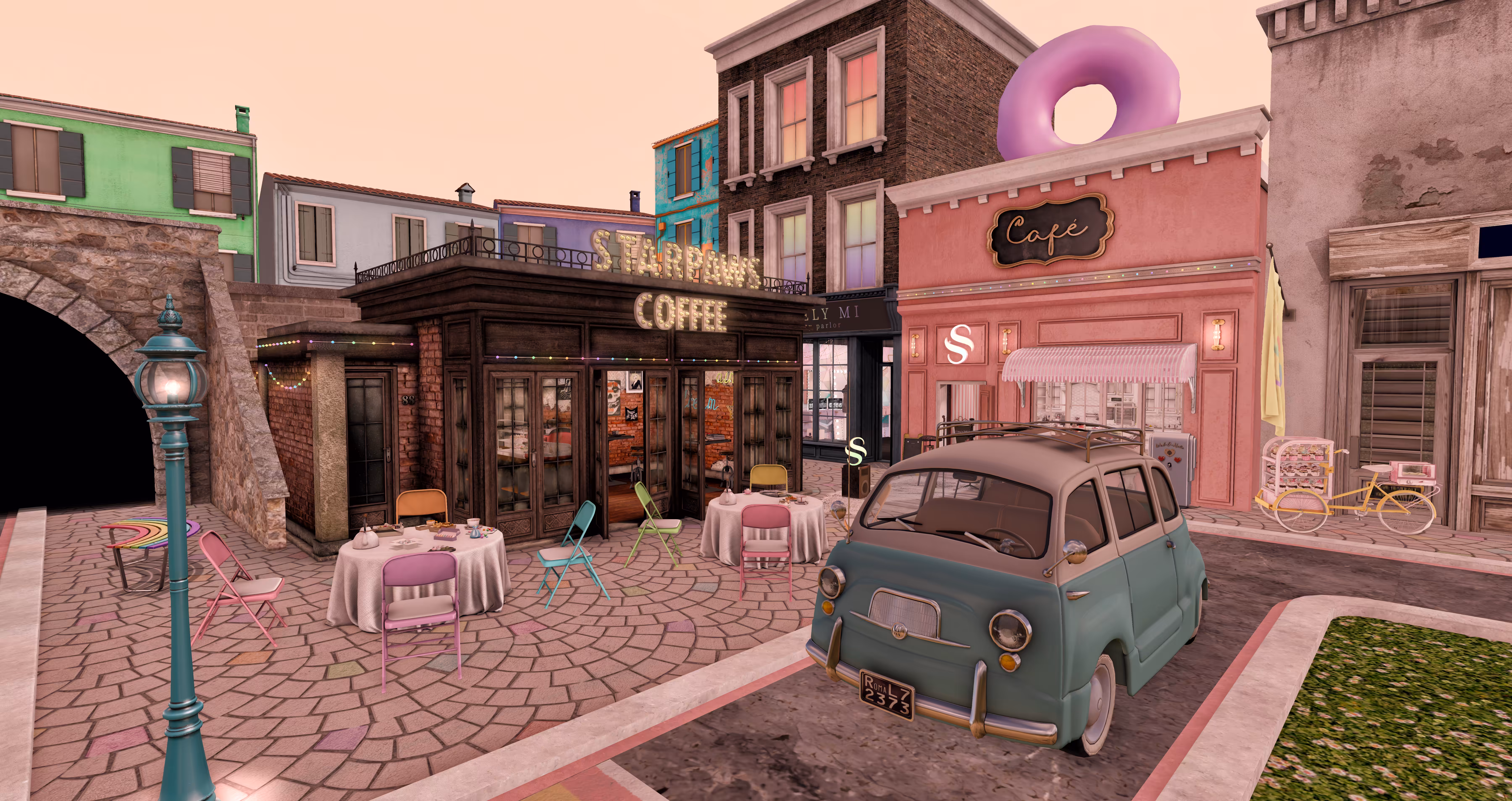 Pink Donut