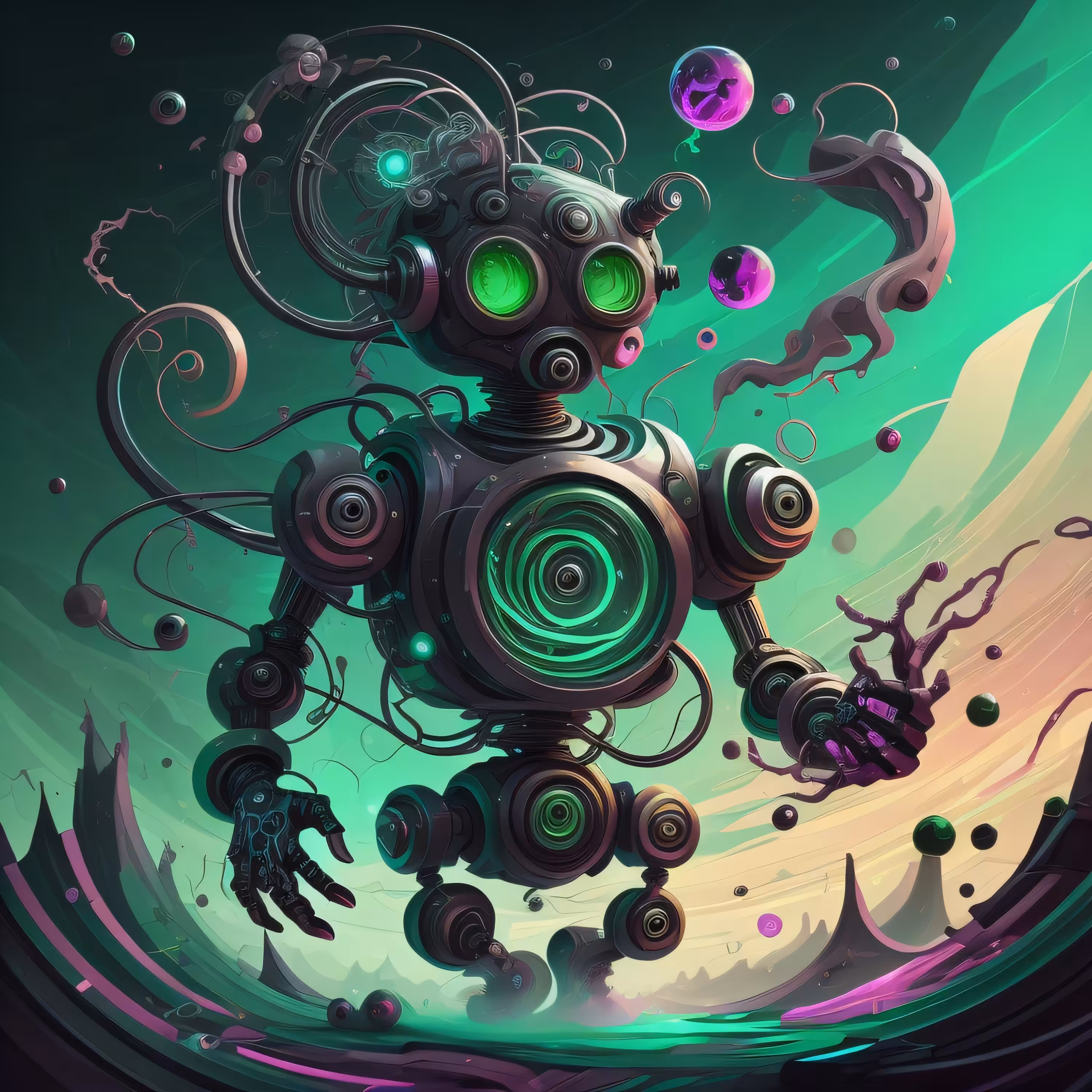 Venturing into the Unknown: Capturing the Esoteric Beauty of the Distant Future 495