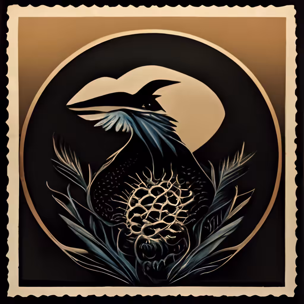 Abstract Stamps: Abstract Stamp #9