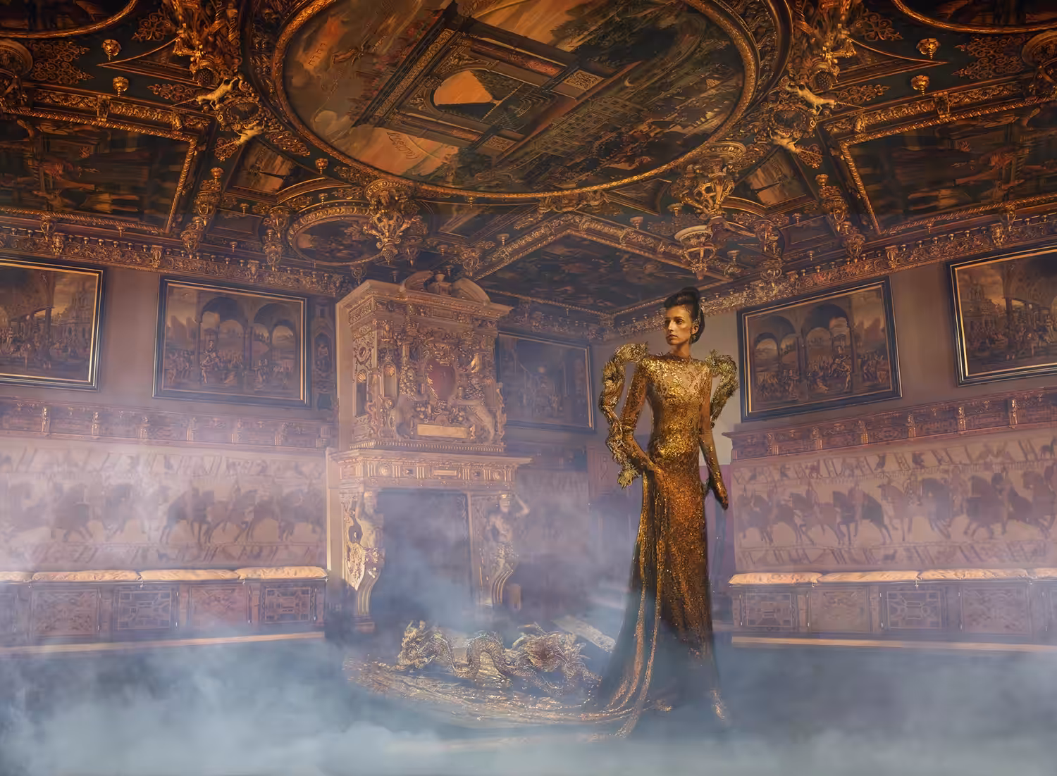 Enter The Gold Dragon