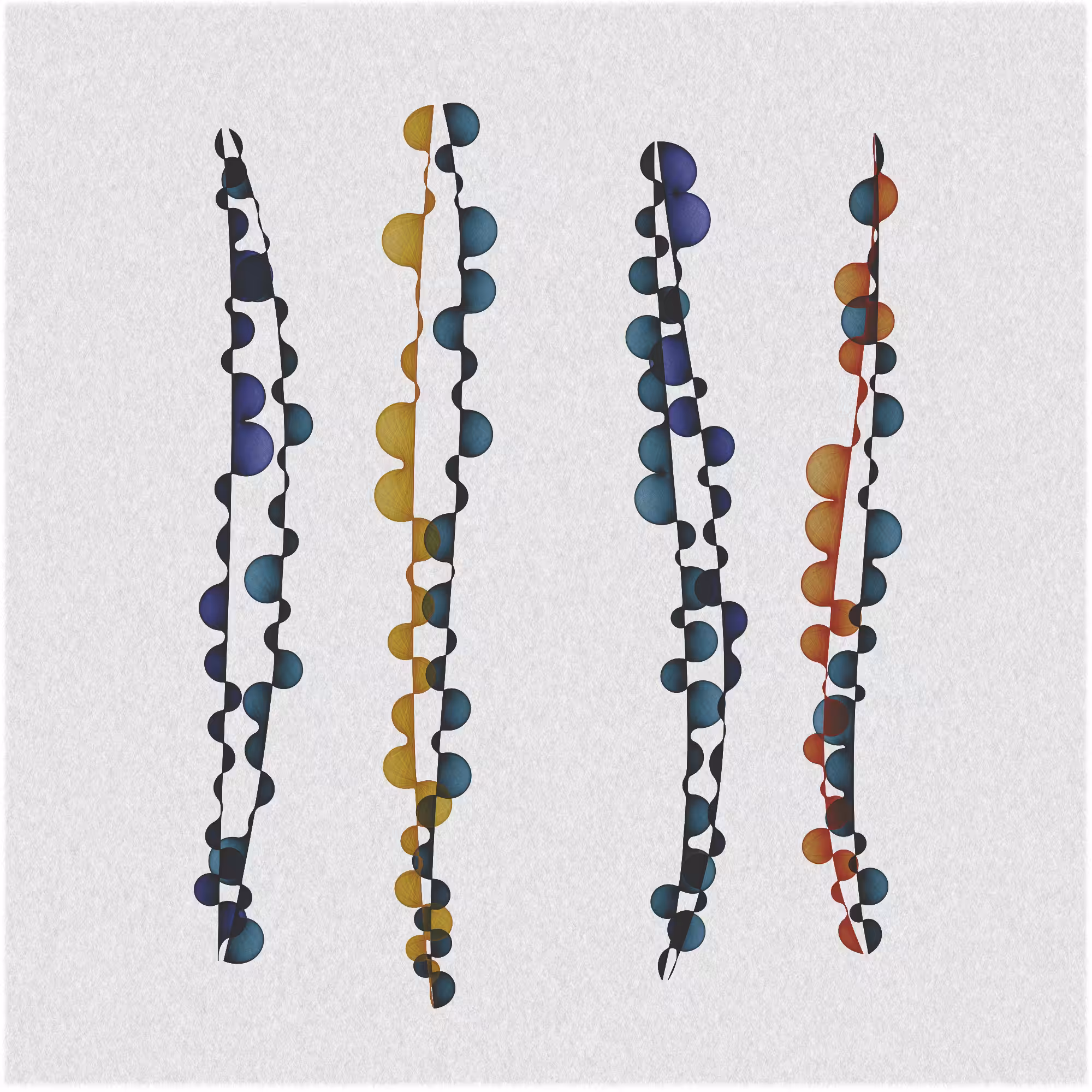 QuadTubes - Abstract Variations #228