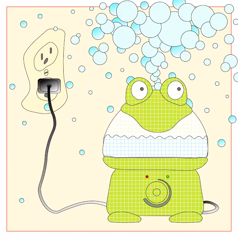 Frog Humidifier #74