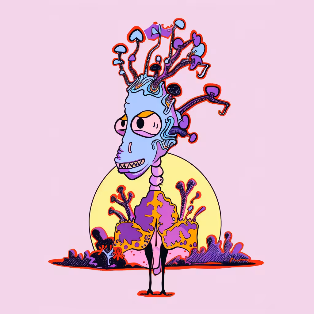 Jimi Hendrix - Alien Bug #15