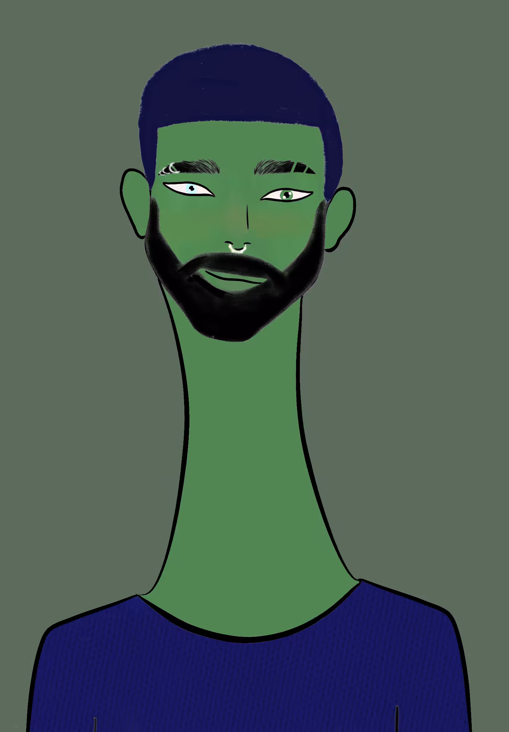 Long Neckie Fellas #1015