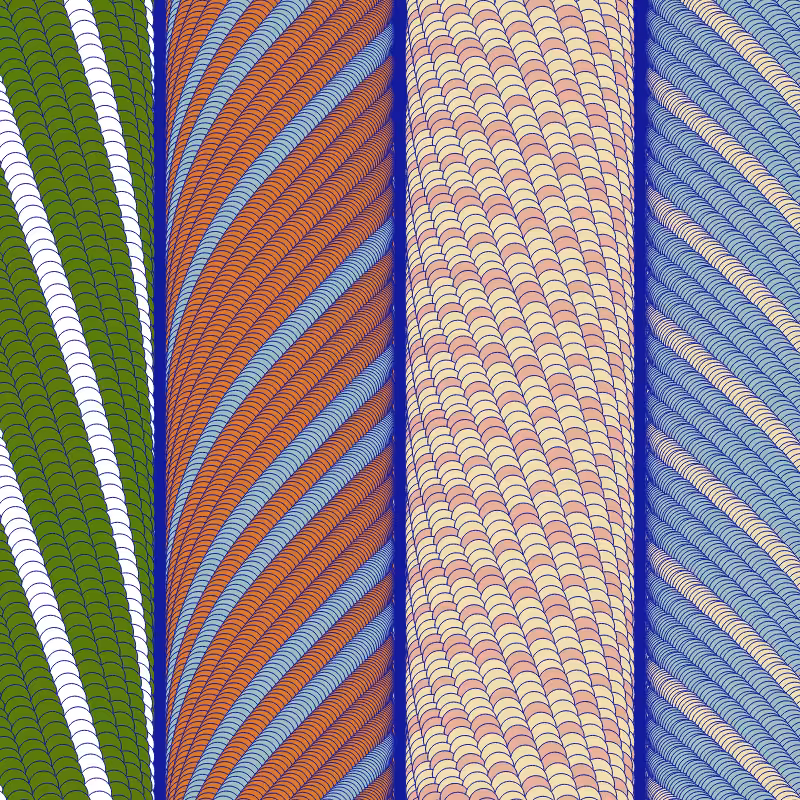 Patterns of infinity colorized #17