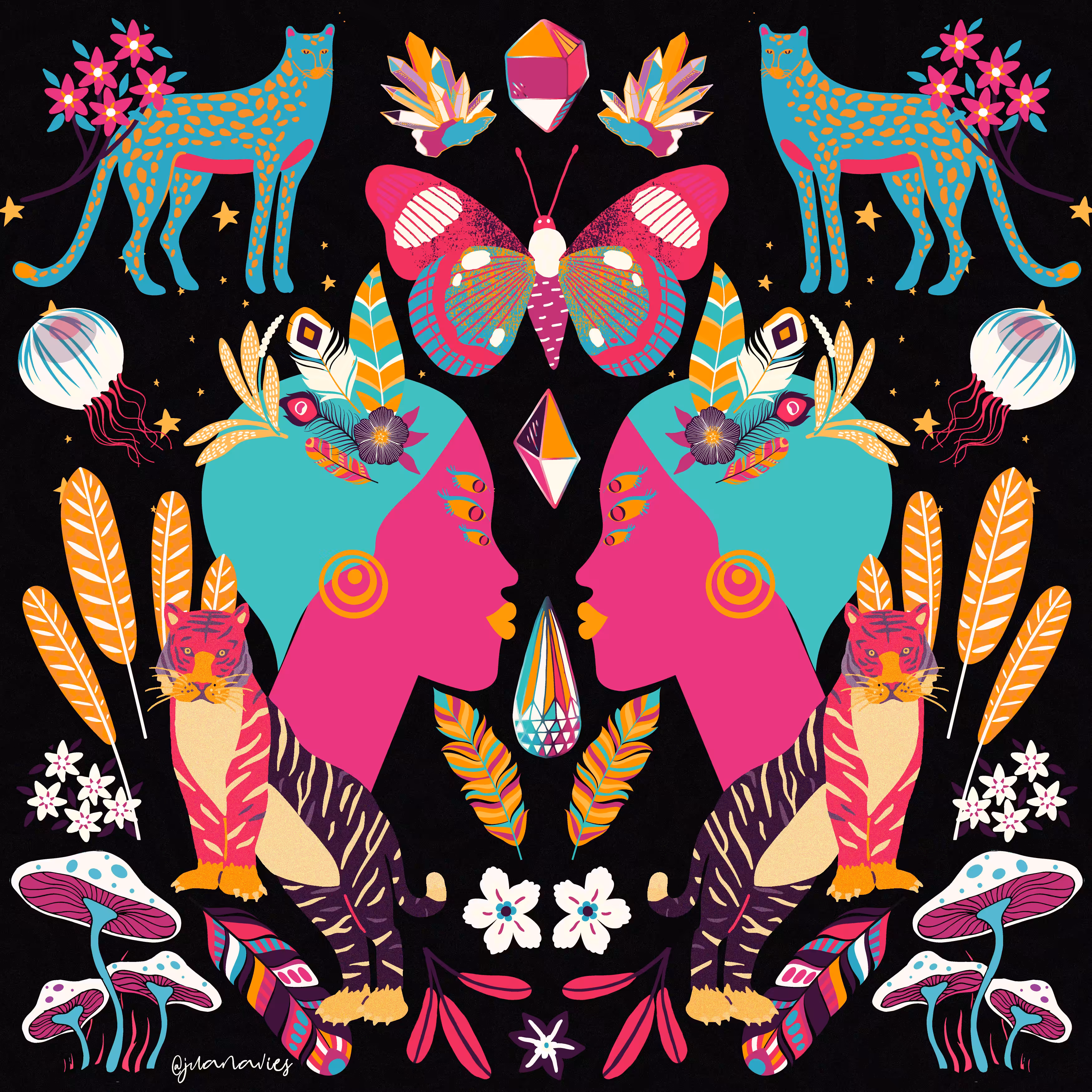 Tiger Cosmic Queen