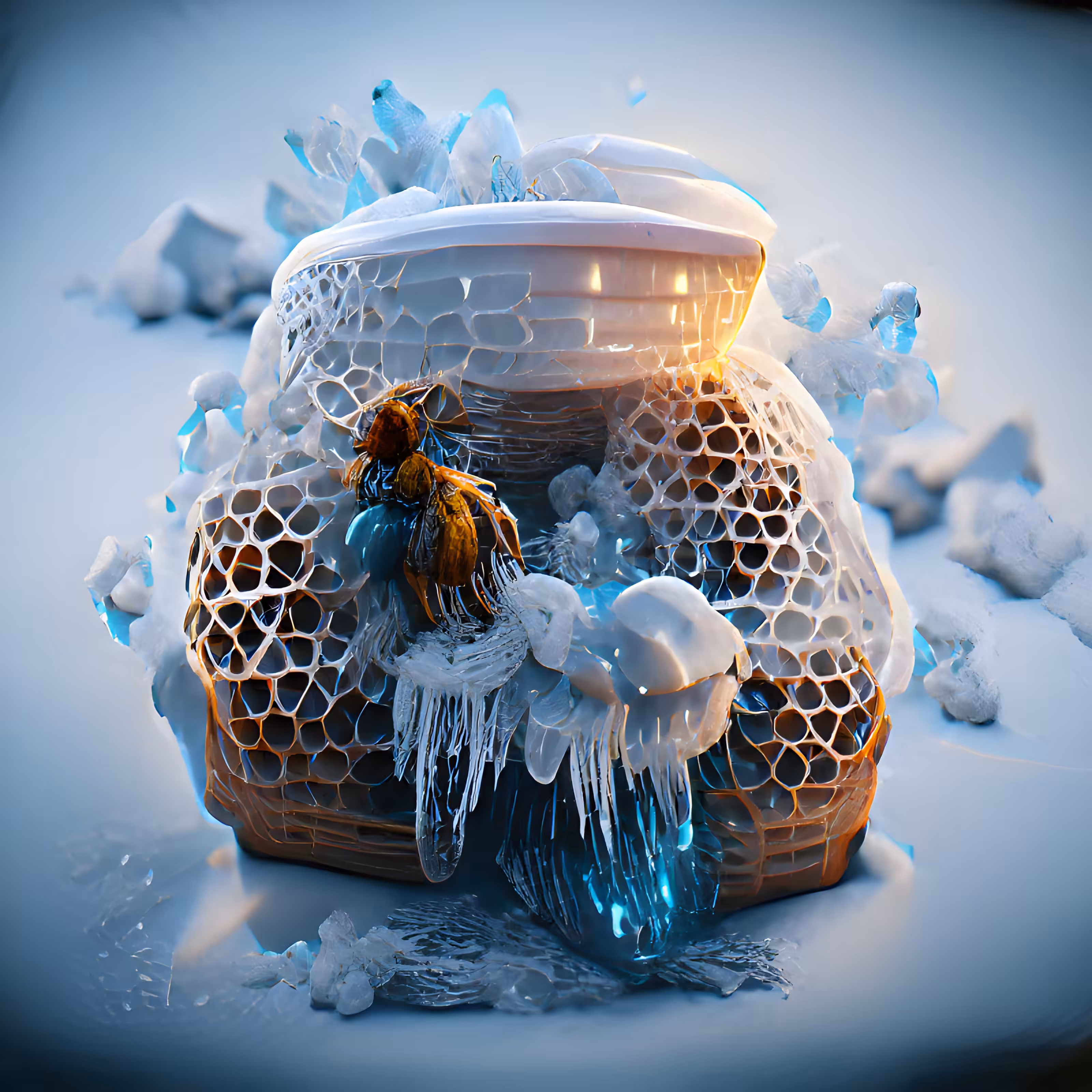 Frozen Beehive