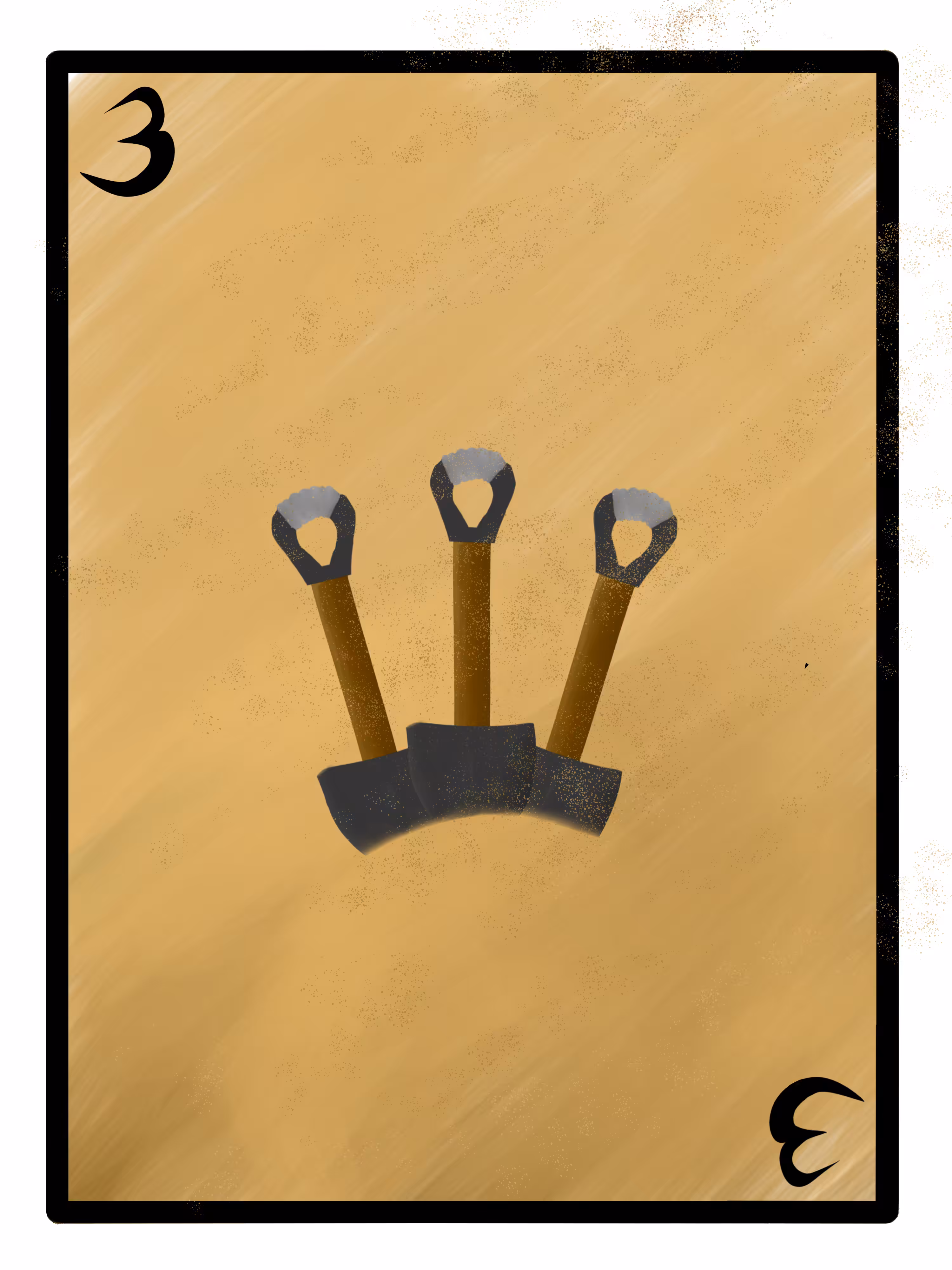 Three of Spades