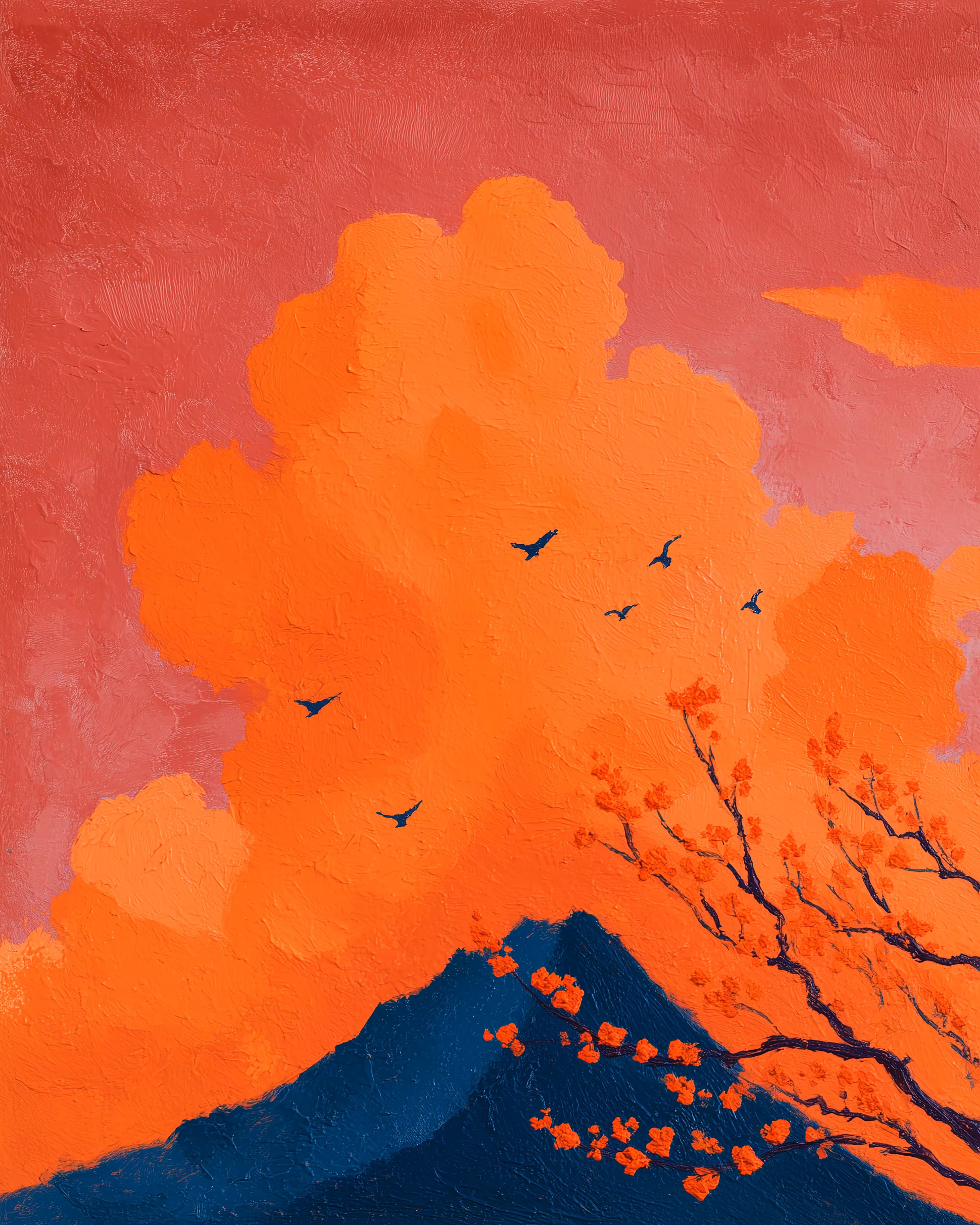 Somewhere Between Sakura and an Orange