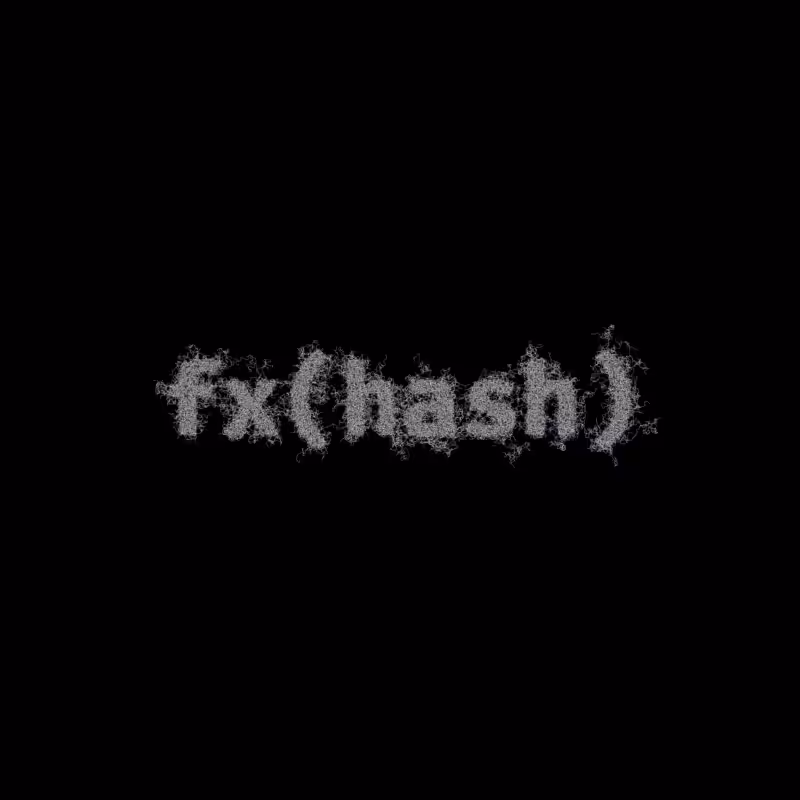 FXHASH Generative Logo #99