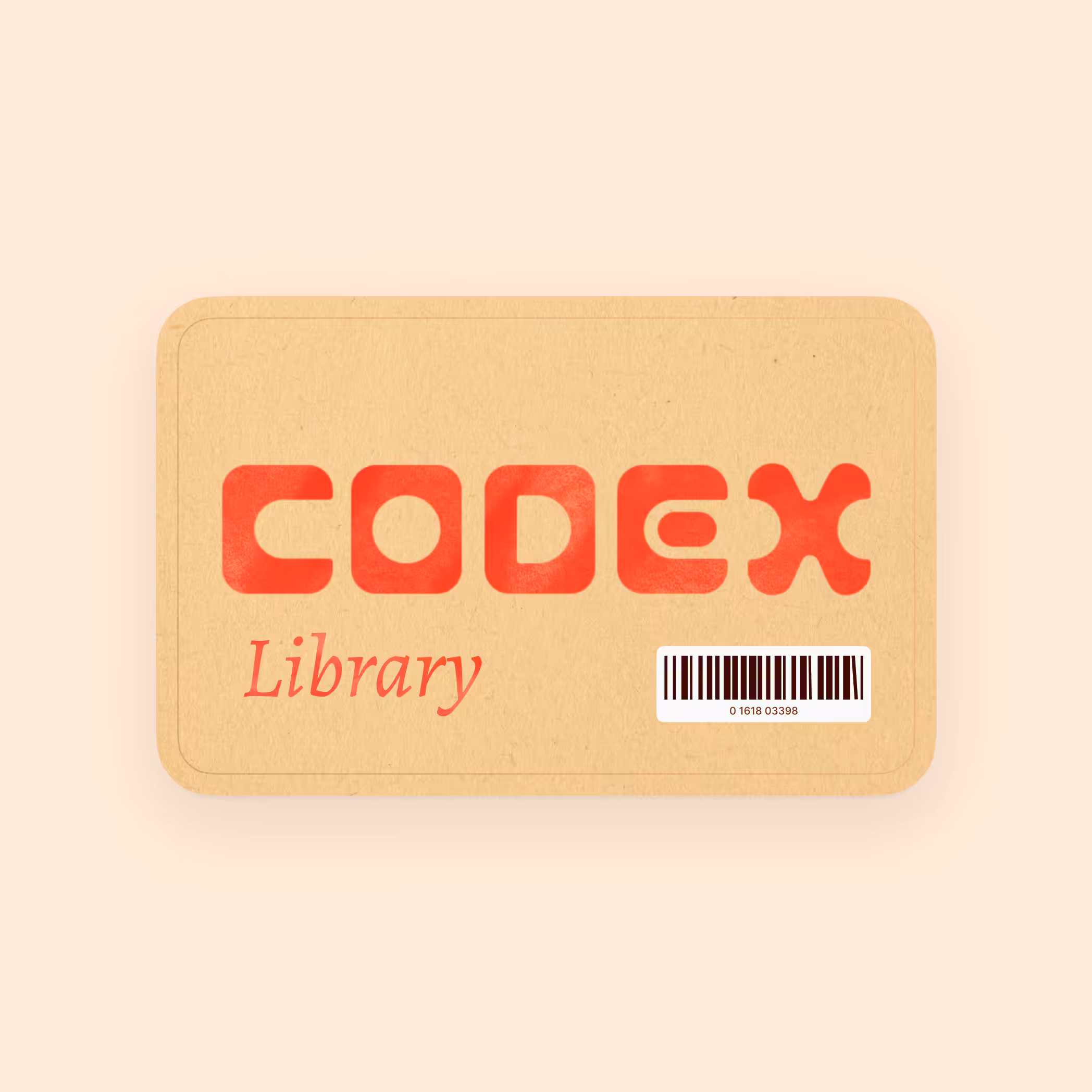 Library Card #238/500