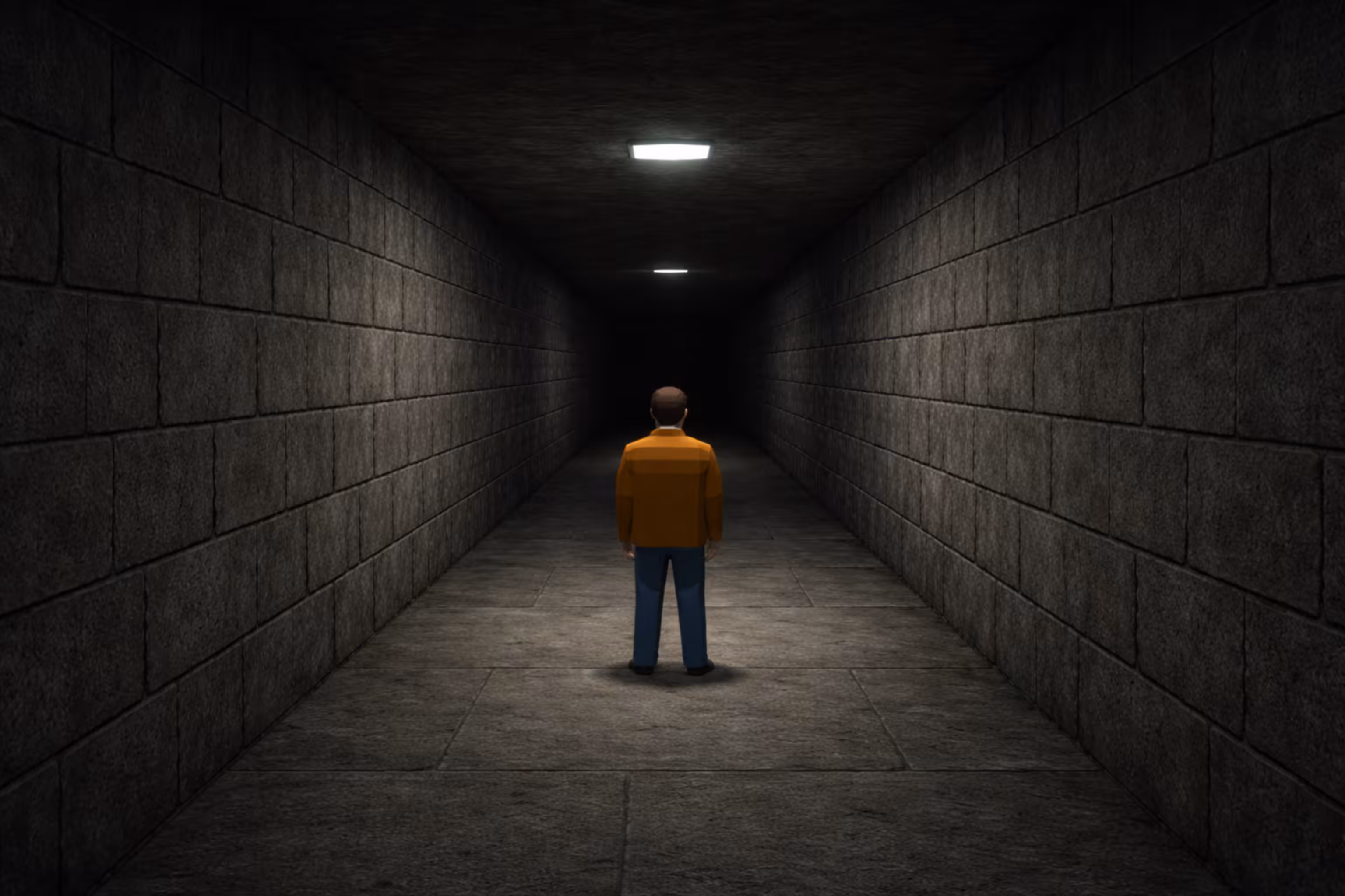 WAIT HERE™ (Stone Corridor)