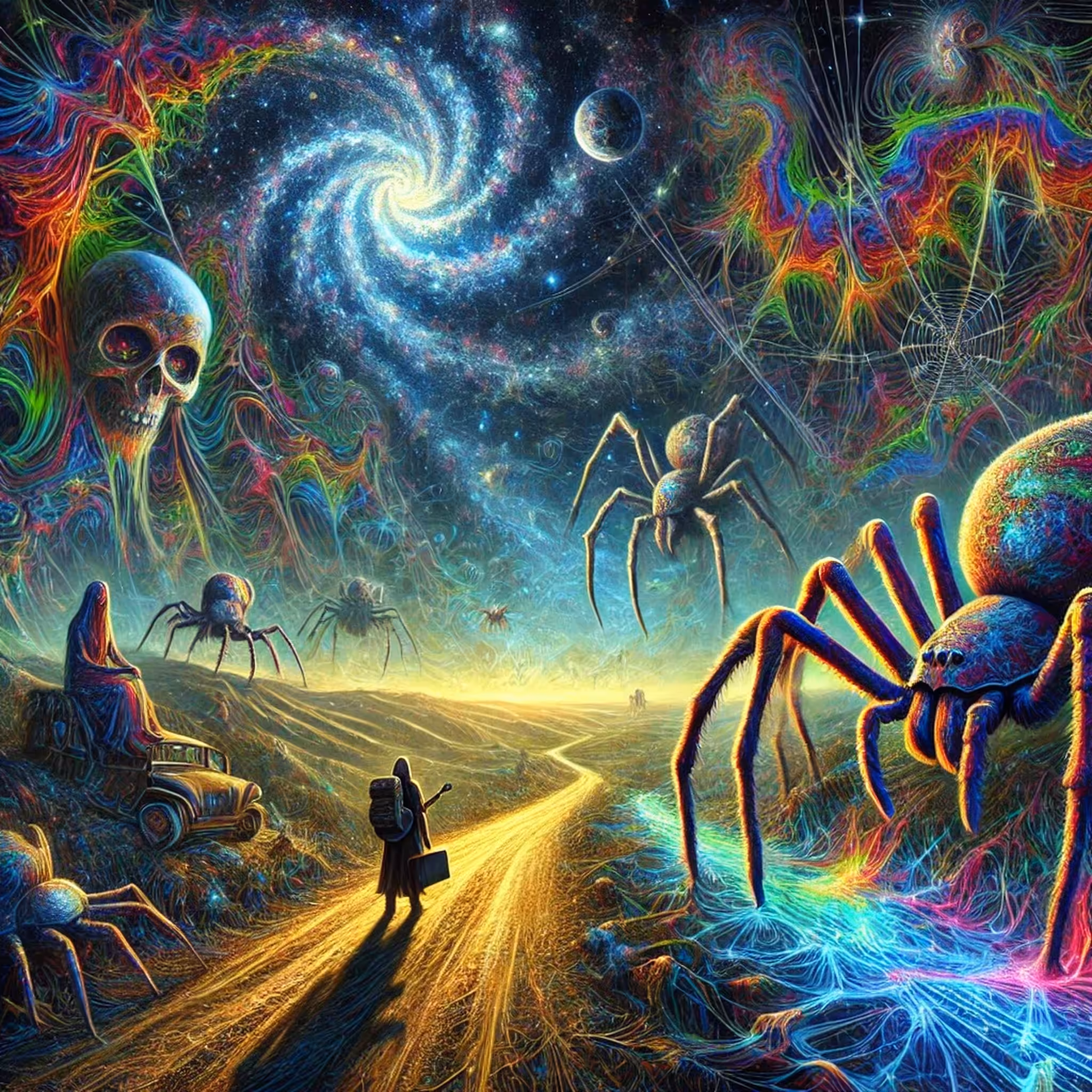 Neural Webs and Celestial Threads